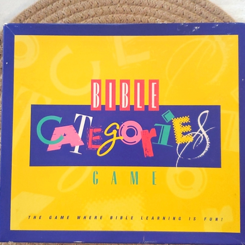 Bible Categories Game